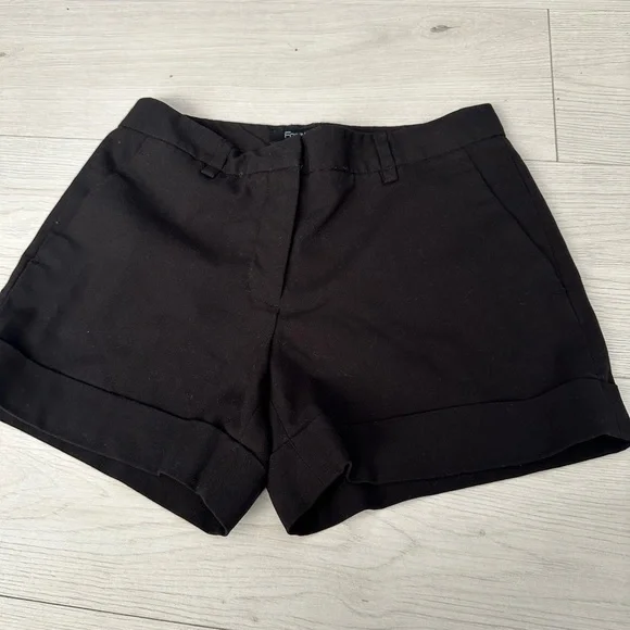 Vintage Forever 21 black slacks shorts - Picture 2 of 4